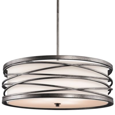 Krasi Drum Pendant by Kichler - Starlight Lighting USA and Canada